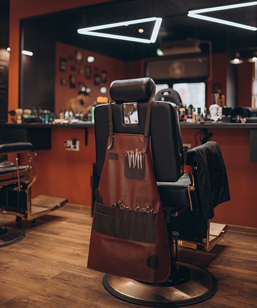 Kingston Barbershop fryzjer męski interior design photo