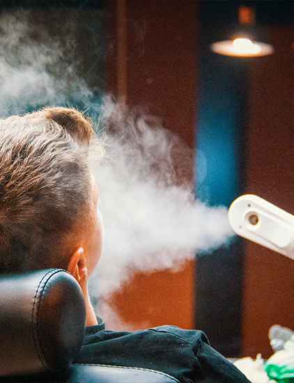 Usługa Oczyszczanie Twarzy Parą Ozonową w Kingston Barbershop fryzjer męski zakład fryzjerski