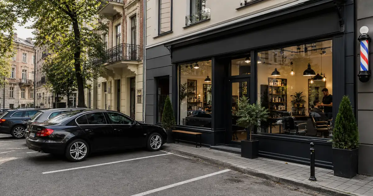 Barber z parkingiem: Czyżyny, Bieńczyce i wschód Krakowa
